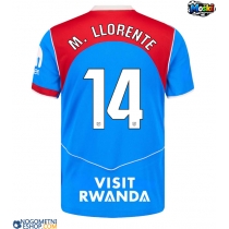 Moški Nogometni dresi Atletico Madrid Marcos Llorente #14 Tretji 2025-26 Kratek Rokav